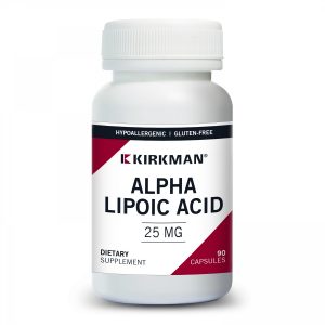 Alpha Lipoic Acid 25 mg Kwas alfa-liponowy - Suplementy diety Kirkman