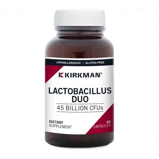 Hipoalergiczny probiotyk Lactobacillus Duo™ - Suplementy diety Kirkman