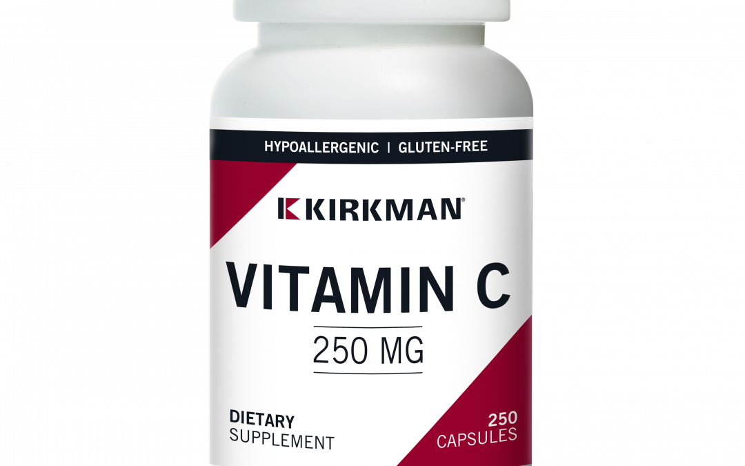 KIRKMAN Vitamin C 250 mg (Hypoallergenic) 250 kapsułek