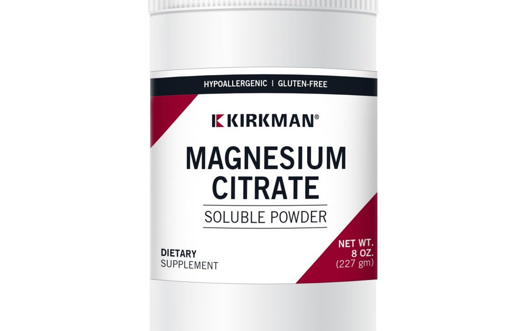 KIRKMAN Magnesium Citrate Soluble Powder (Hypoallergenic) proszek 227 g