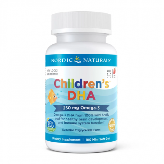 Kwasy tłuszczowe omega-3 dla dzieci - Suplementy diety Nordic Naturals
