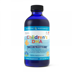 Kwasy tłuszczowe omega-3 dla dzieci - Olej z wątroby dorsza arktycznego - Suplementy diety Nordic Naturals