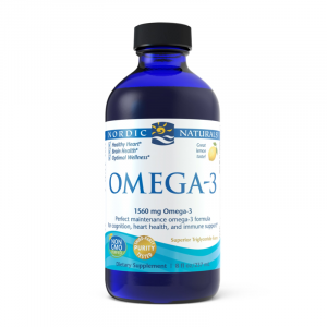 Kwasy tłuszczowe omega-3 - Olej z wątroby - Suplementy diety Nordic Naturals