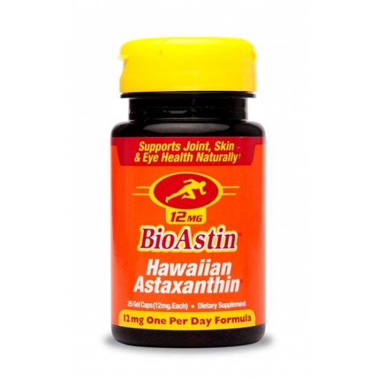 BioAstin® Astaksantyna 12 mg - hawajska astaksantyna- Suplementy diety Cyanotech Corporation
