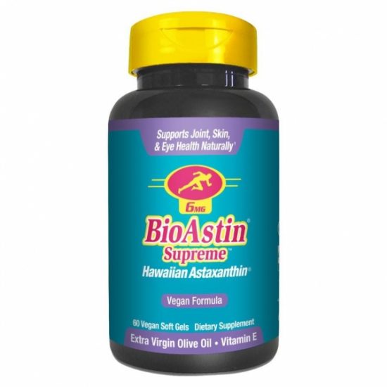 BioAstin® Supreme Astaksantyna 6 mg - hawajska astaksantyna- Suplementy diety Cyanotech Corporation