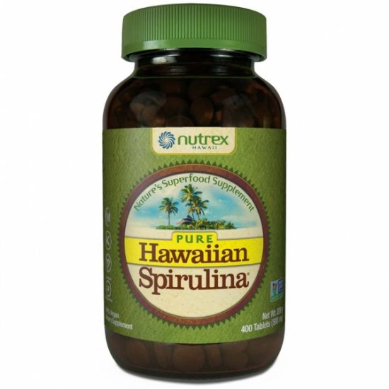 Hawaiian Spirulina® spirulina hawajska pacifica 500 mg - Suplementy diety Cyanotech Corporation