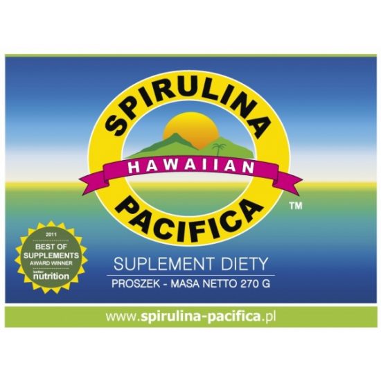 Spirulina Pacifica® hawajska w proszku - Suplementy diety Cyanotech Corporation