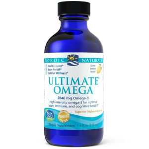 Ultimate Omega Liquid - Kwasy Omega-3- Suplementy diety Nordic Naturals