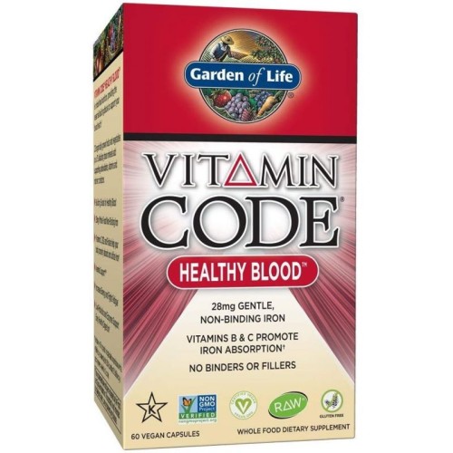 Garden of Life Vitamin Code Healthy Blood 60 kapsułek