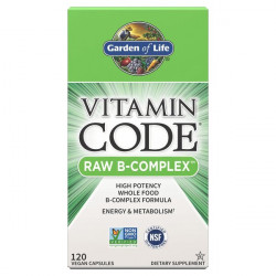 Garden of Life Vitamin Code Raw B-Complex 120 kapsułek