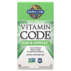 Garden of Life Vitamin Code Raw B-Complex 60 kapsułek
