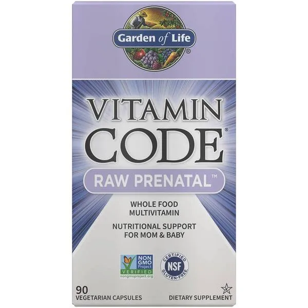 Garden of Life Vitamin Code Raw Prenatal 90 kapsułek