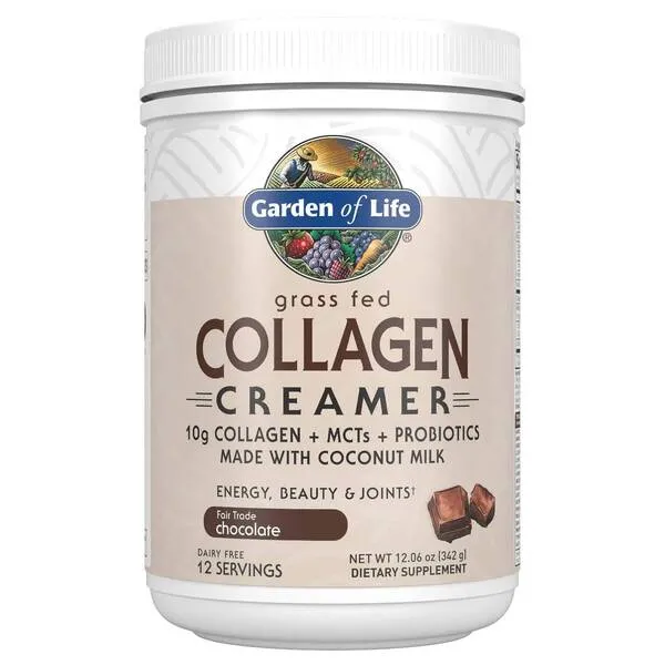 Garden of Life Grass Fed Collagen Creamer Chocolate proszek 330 g